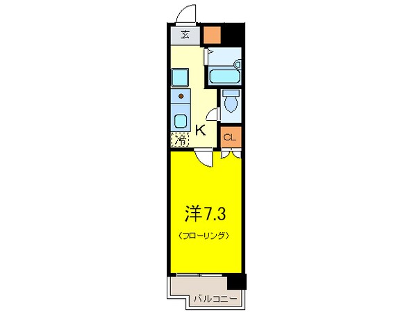 エトワ－ル大島の物件間取画像